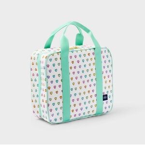 NIP! Roller Rabbit x Target Colorful Heart Pattern Ganging Toiletry Case